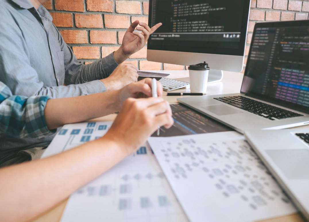 Atomic Robot team working