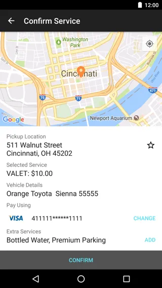 Divine Valet Interface